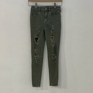 American Eagle Super Stretch X Hi-Rise Jegging Size 0 Short